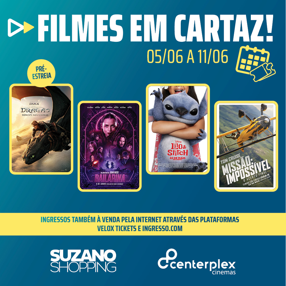 Filmes em cartaz!