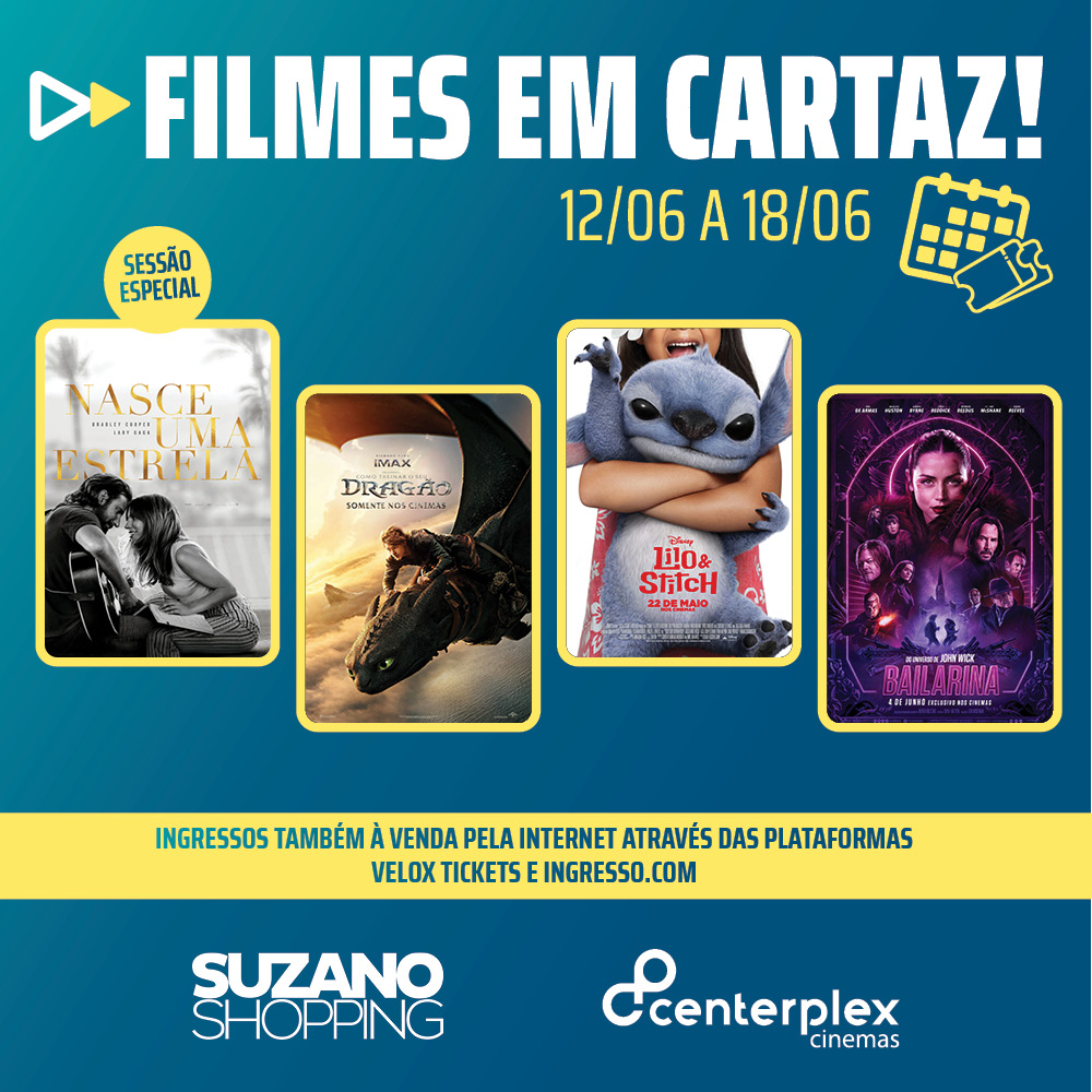 Filmes em cartaz!