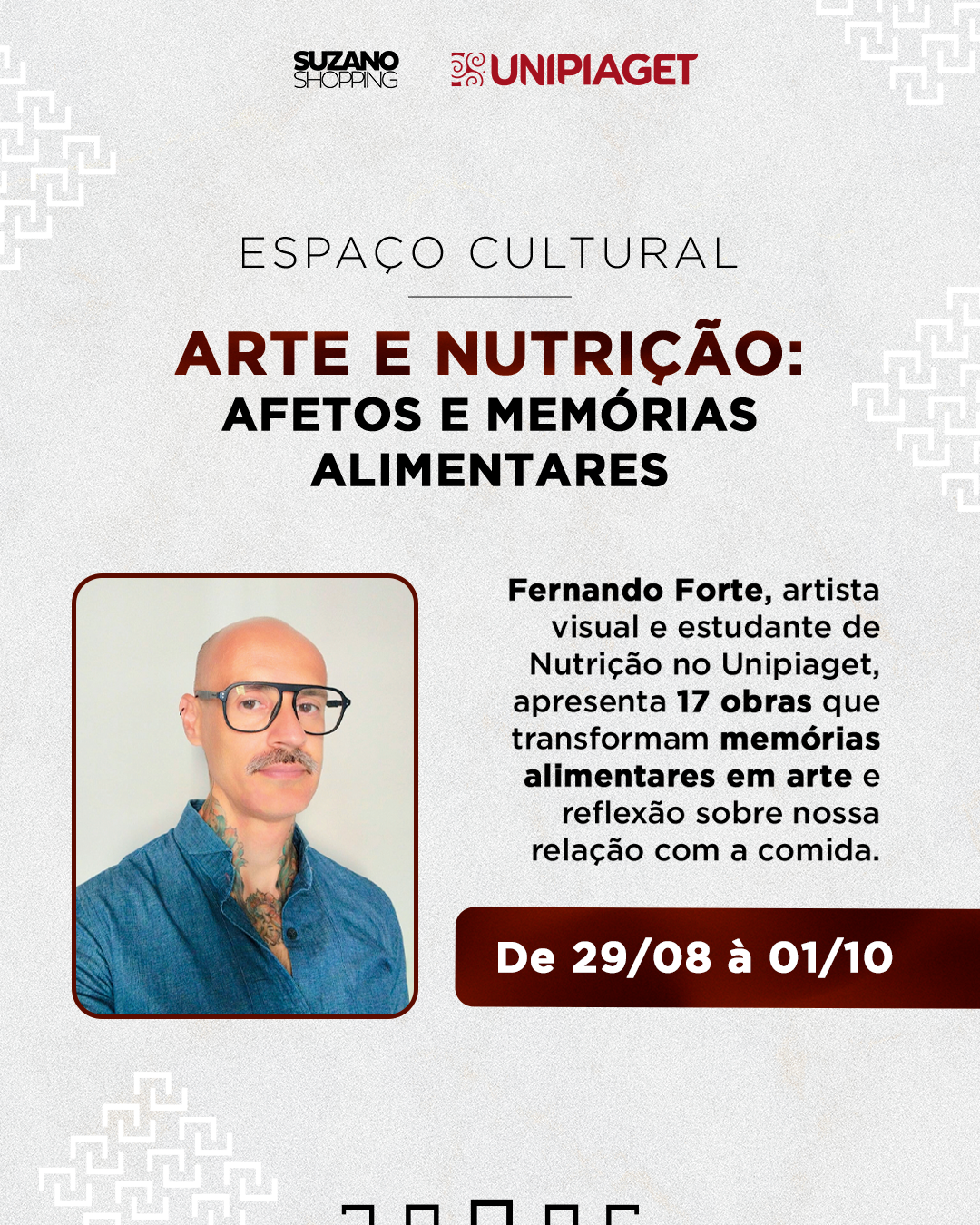 Exposição Unipiaget – Afetos e memórias alimentares