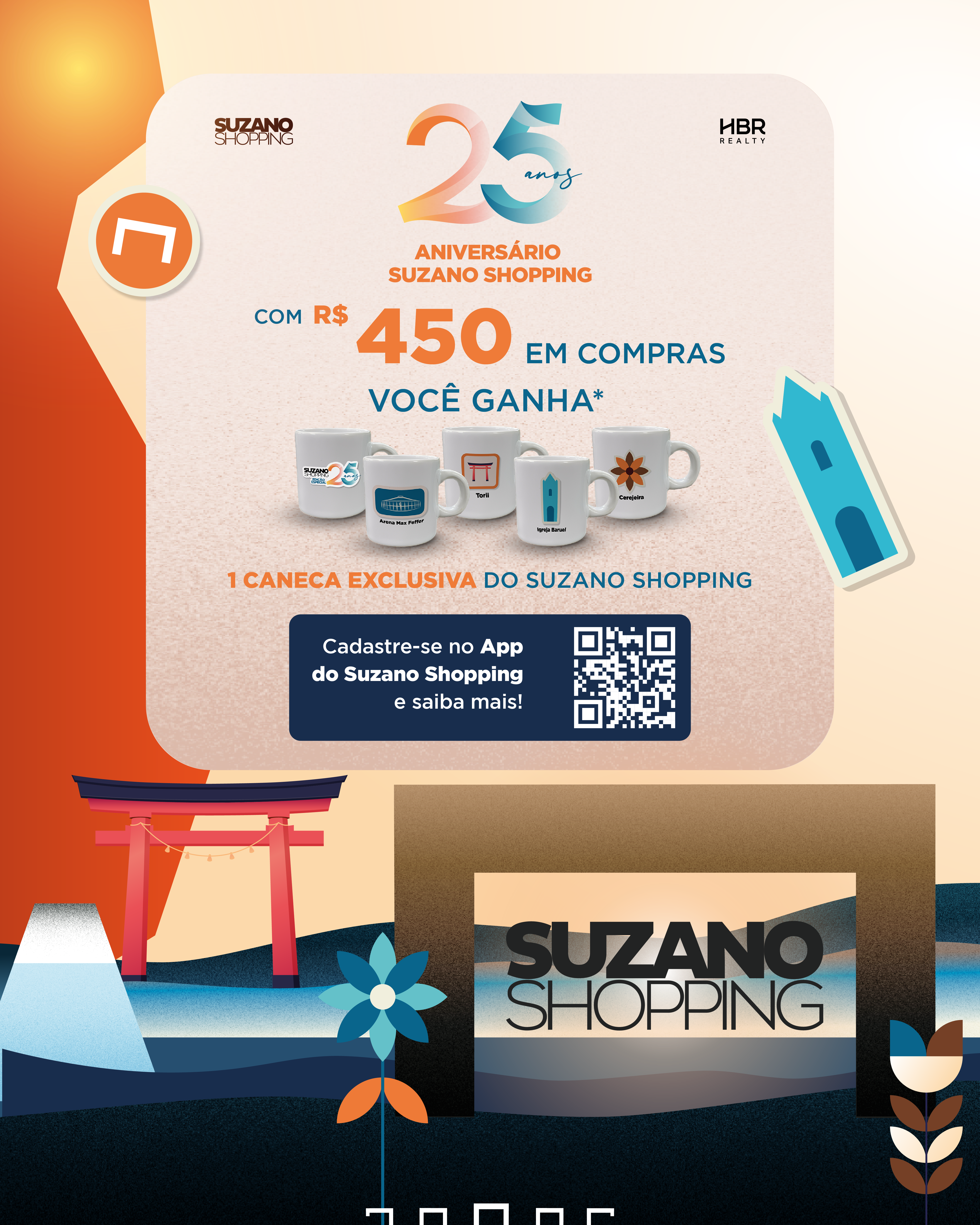 25 anos de histórias, momentos e emoções no Suzano Shopping