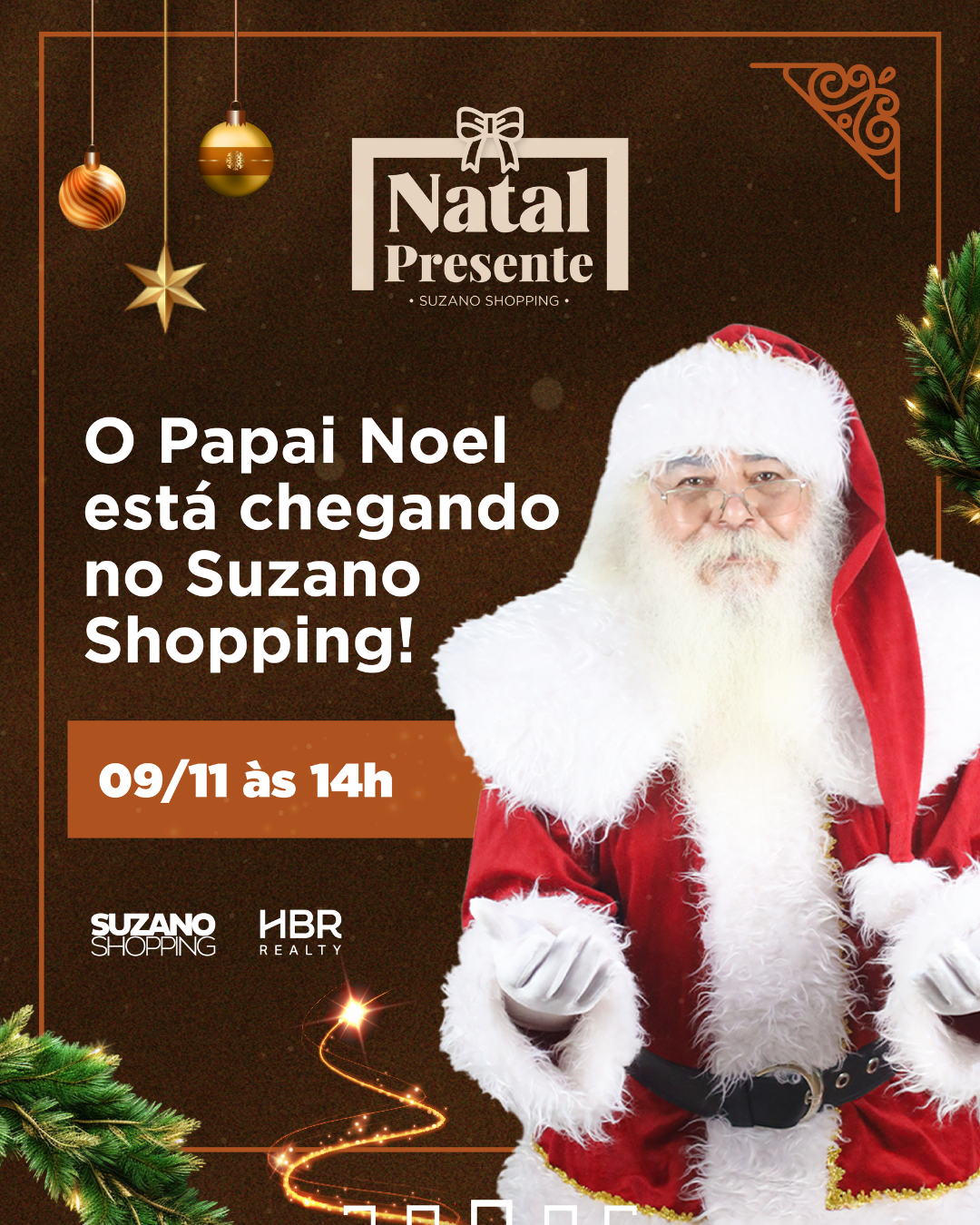A Magia do Natal Começa com a Chegada do Papai Noel!
