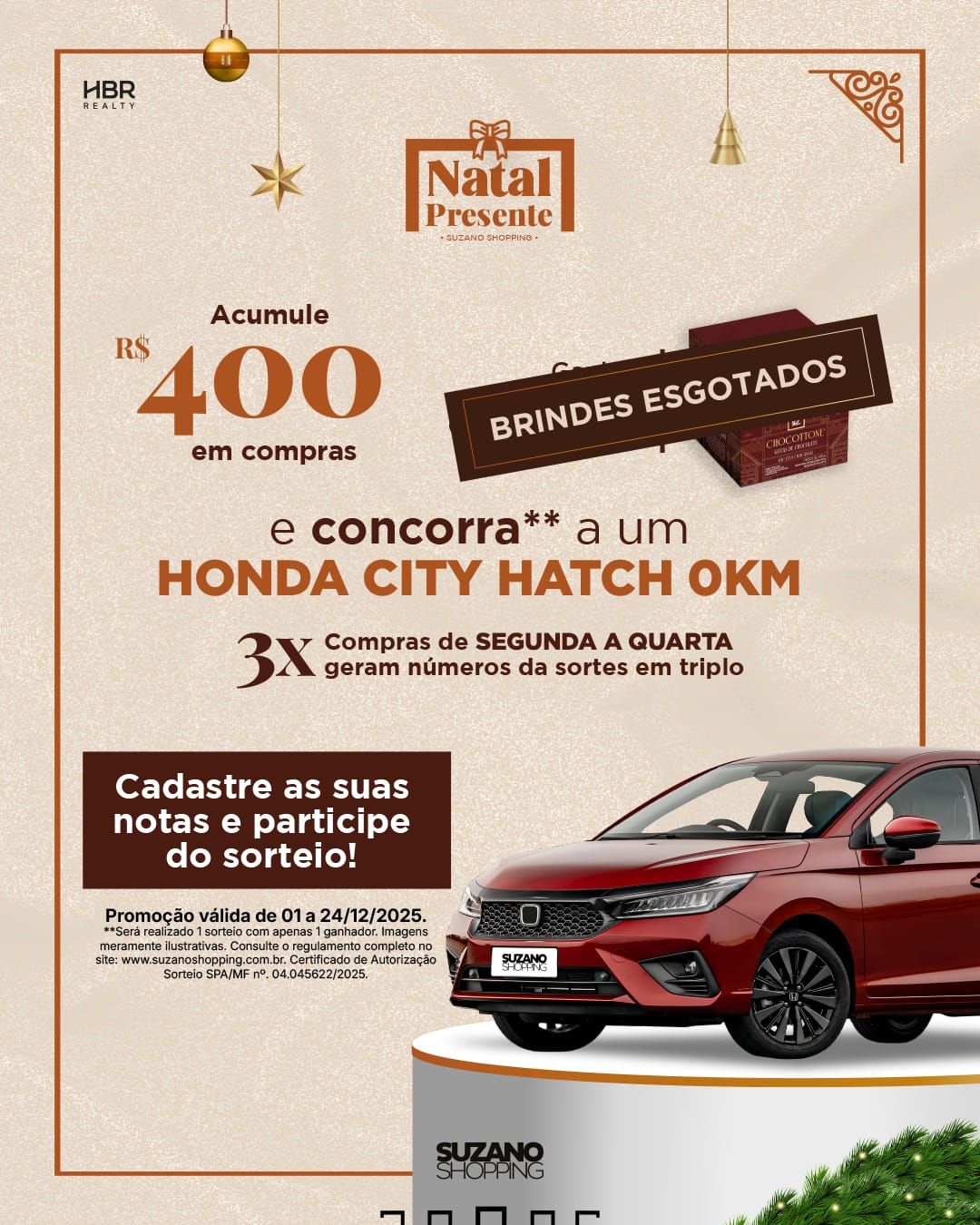 Natal Presente no Suzano Shopping!