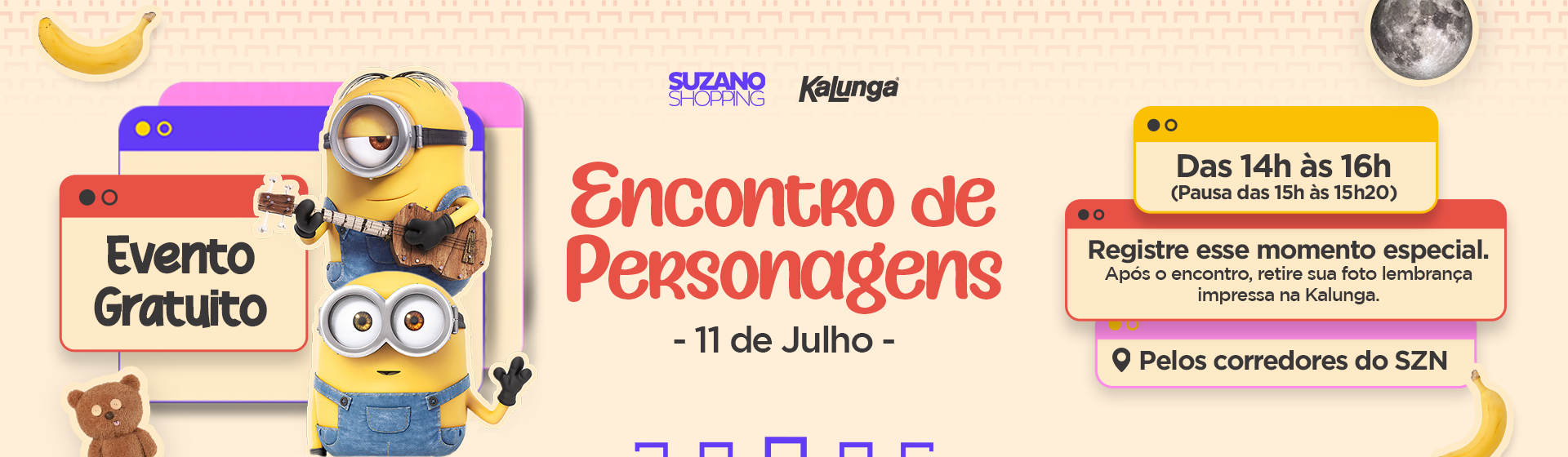 Encontro de Personagens no SZN