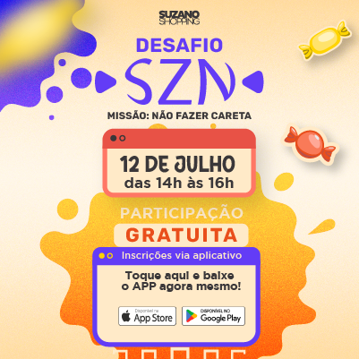 Desafio SZN | Missão: Não fazer careta!
