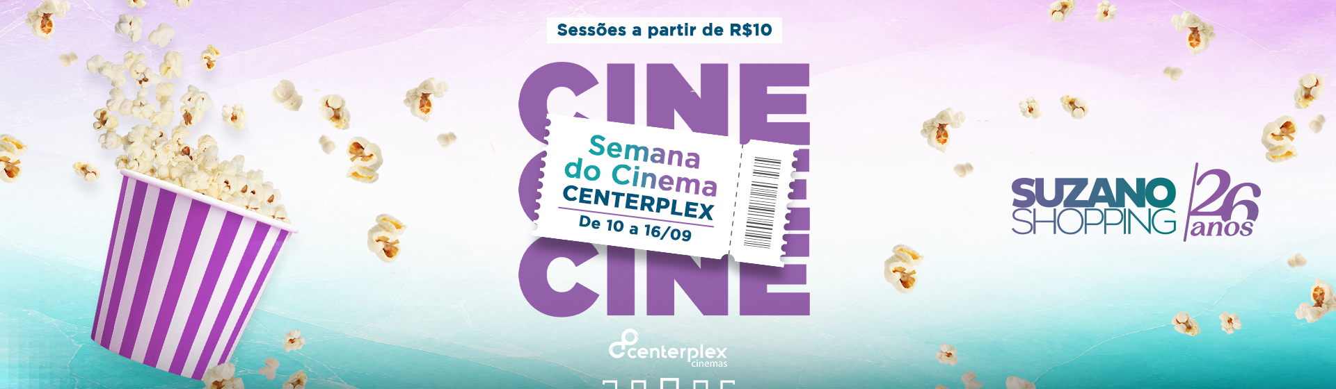 Semana do Cinema | De 10 a 16/09